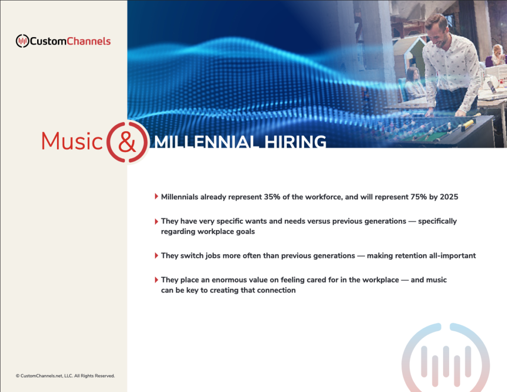 Music helps with hiring