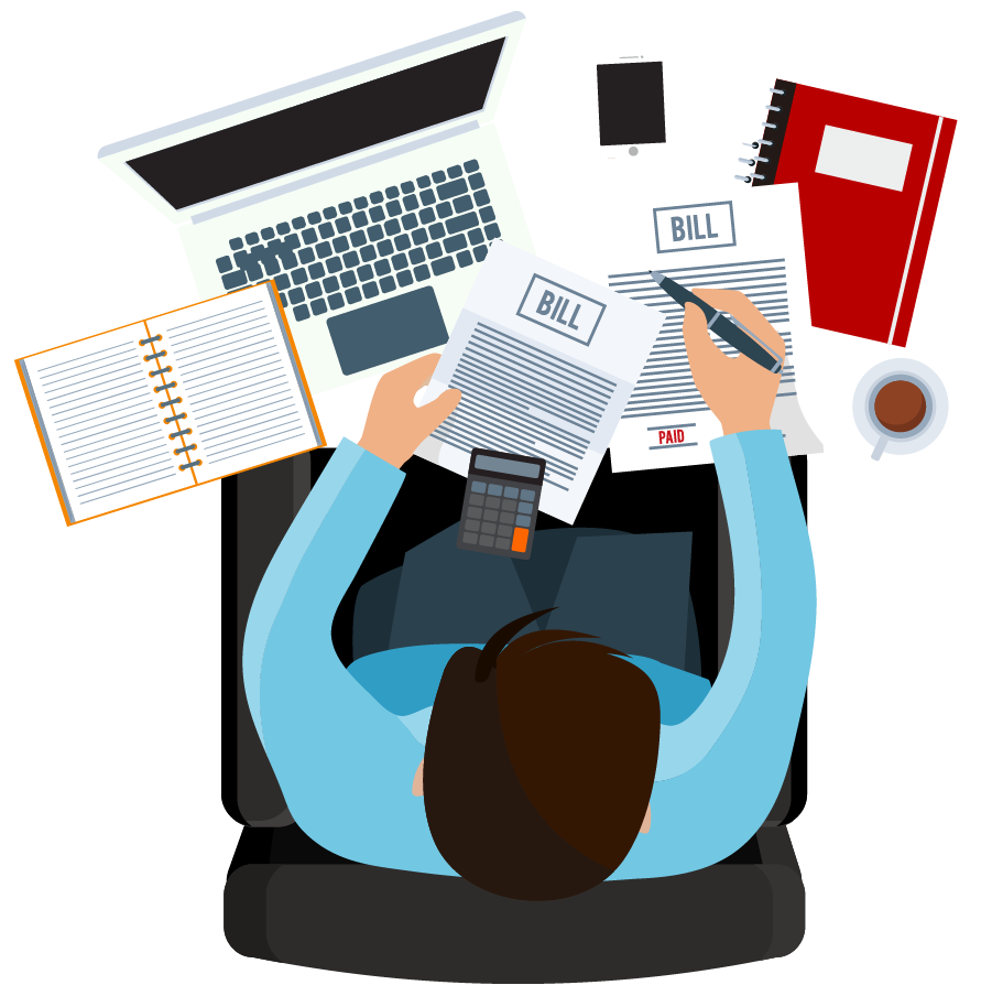 Custom billing platform image indicating Monthly, Quarterly or Annual plans